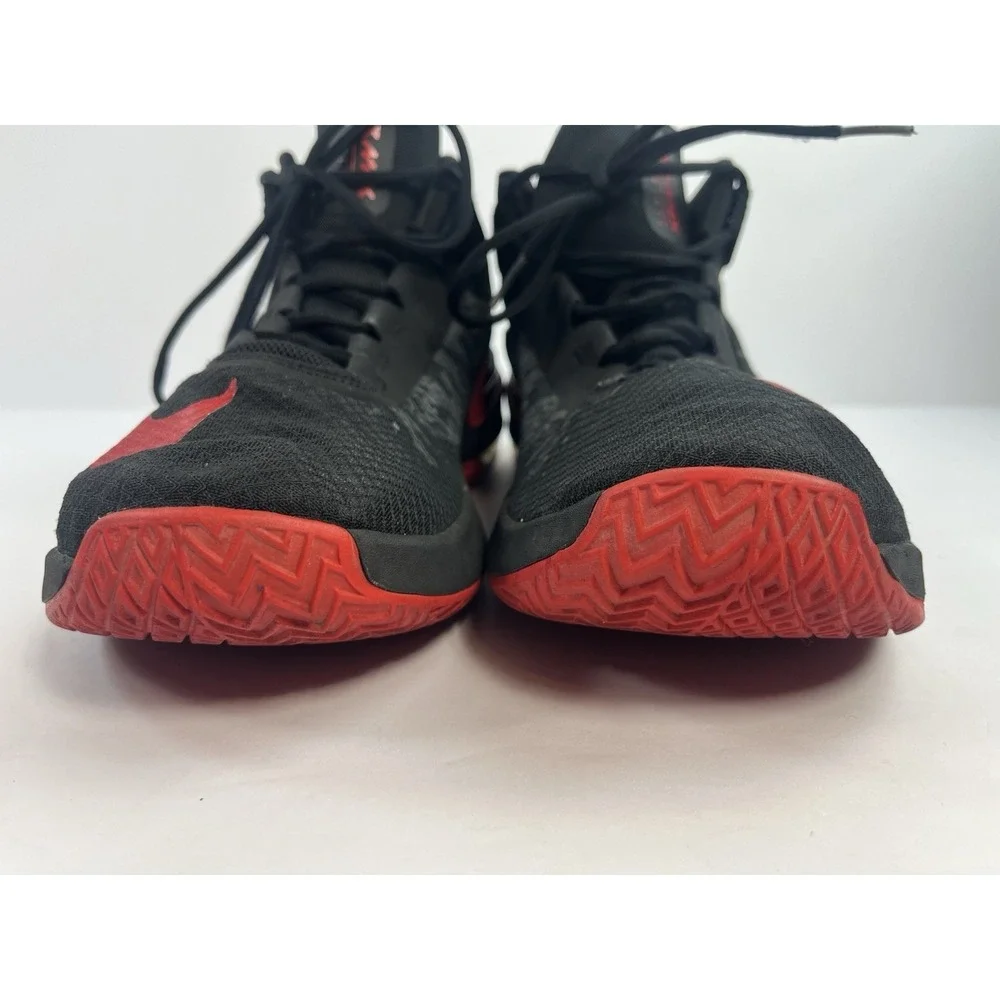 Nike Air Max Infuriate 2 Mid Men's 12 Black Running Shoes Sneakers AA7066-066